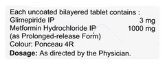 Glimicure M3 Forte Tablet 15