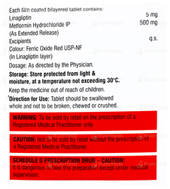 Linabite M 5/500 Tablet 10