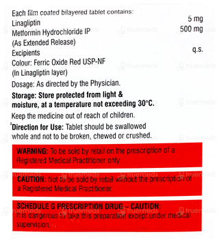 Linabite M 5/500 Tablet 10