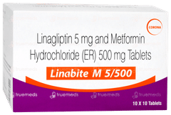Linabite M 5/500 Tablet 10