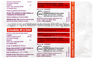 Linabite M 5/500 Tablet 10