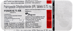 Pexos 0.75 Er Tablet 10