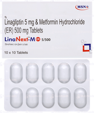 Linanext M Er 5/500 Tablet 10