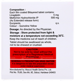 Linanext M Er 5/500 Tablet 10