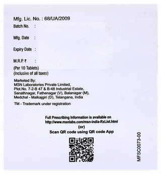 Linanext M Er 5/500 Tablet 10