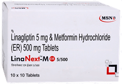 Linanext M Er 5/500 Tablet 10