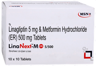 Linanext M Er 5/500 Tablet 10