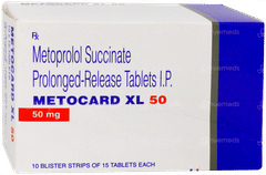 Metocard Xl 50 Tablet 15 Metocard Xl 50 Tablet 15