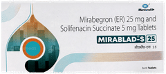 Mirablad S 25 Tablet 10 Mirablad S 25 Tablet 10