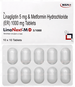 Linanext M Er 5/1000 Tablet 10