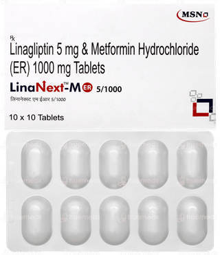 Linanext M Er 5/1000 Tablet 10
