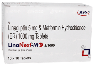 Linanext M Er 5/1000 Tablet 10