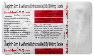 Linanext M Er 5/1000 Tablet 10