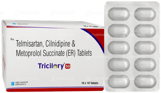 Tricilory 50 Tablet 10