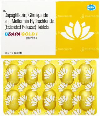 Udapa Gold 1 Tablet 10