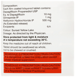 Udapa Gold 1 Tablet 10 Udapa Gold 1 Tablet 10