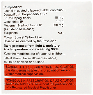 Udapa Gold 1 Tablet 10