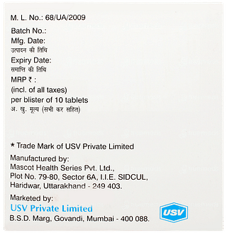 Udapa Gold 1 Tablet 10