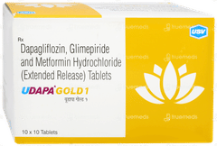 Udapa Gold 1 Tablet 10 Udapa Gold 1 Tablet 10
