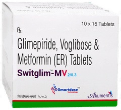 Switglim Mv 2/0.3 Tablet 15 Switglim Mv 2/0.3 Tablet 15