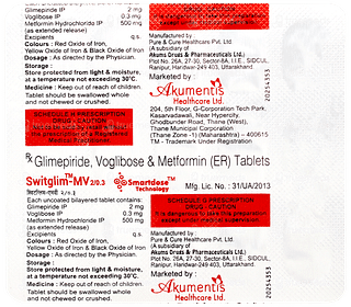 Switglim Mv 2/0.3 Tablet 15