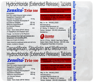 Zensita Trio 500 Tablet 15