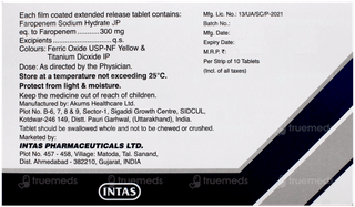 Exfaro 300 Tablet 10