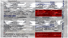 Exfaro 300 Tablet 10