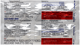 Exfaro 300 Tablet 10