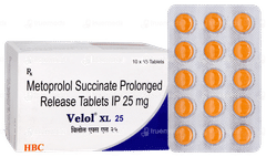 Velol Xl 25 Tablet 15