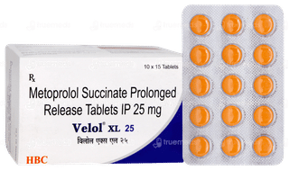 Velol Xl 25 Tablet 15