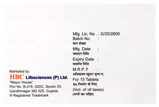 Velol Xl 25 Tablet 15