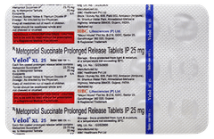Velol Xl 25 Tablet 15 Velol Xl 25 Tablet 15