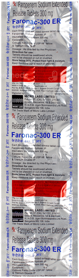 Faronac 300 Er Tablet 10