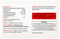 Telma Lnb 25 Tablet 15 Telma Lnb 25 Tablet 15