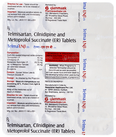 Telma Lnb 25 Tablet 15 Telma Lnb 25 Tablet 15