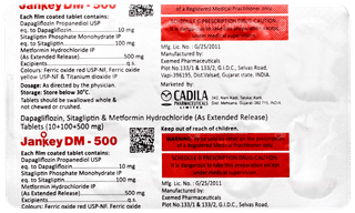 Jankey Dm 500 Tablet 10
