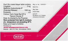 Linero M Er 5/1000 Tablet 10