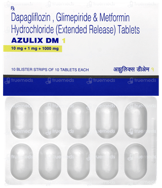 Azulix Dm 1 Tablet 10