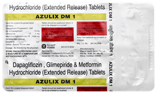 Azulix Dm 1 Tablet 10