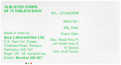 Glycinorm Od 30 Tablet Pr 15 Glycinorm Od 30 Tablet Pr 15