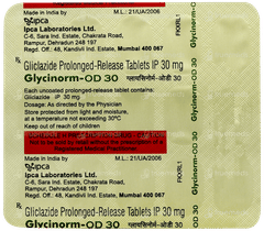 Glycinorm Od 30 Tablet Pr 15 Glycinorm Od 30 Tablet Pr 15