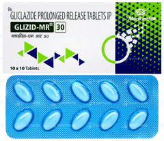 Glizid Mr 30 Tablet Pr 10 Glizid Mr 30 Tablet Pr 10