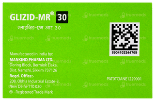 Glizid Mr 30 Tablet Pr 10