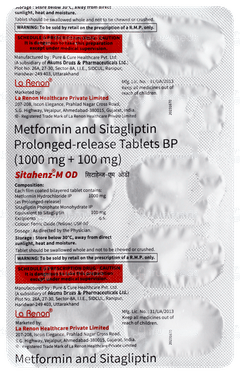 Sitahenz M Od Tablet Pr 10