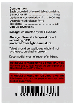 Glycoheal G 1001 Tablet Pr 10 Glycoheal G 1001 Tablet Pr 10