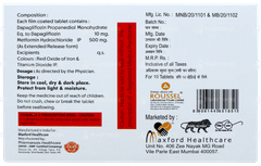 Dapauz 10 M Tablet Er 10