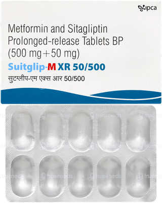 Suitglip M Xr 50/500 Tablet Pr 10