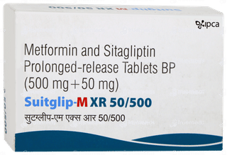 Suitglip M Xr 50/500 Tablet Pr 10