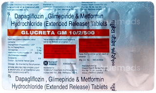 Glucreta GM 10/2/500 Tablet 10